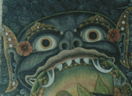 detail from Balinese Kalrahu picture