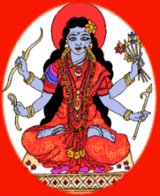 HH Shri Devi 108 Mahatripurasundari (c) Jan Bailey 1999